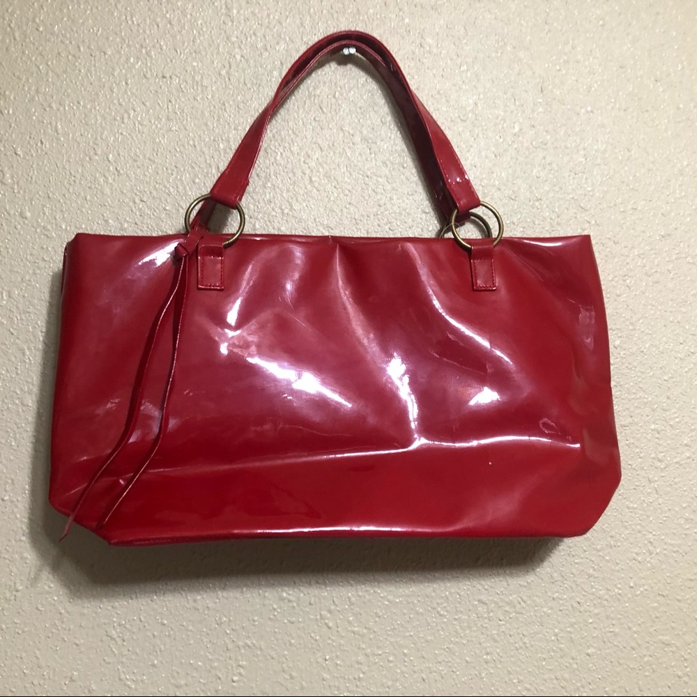 Neiman Marcus shiny Tote bag